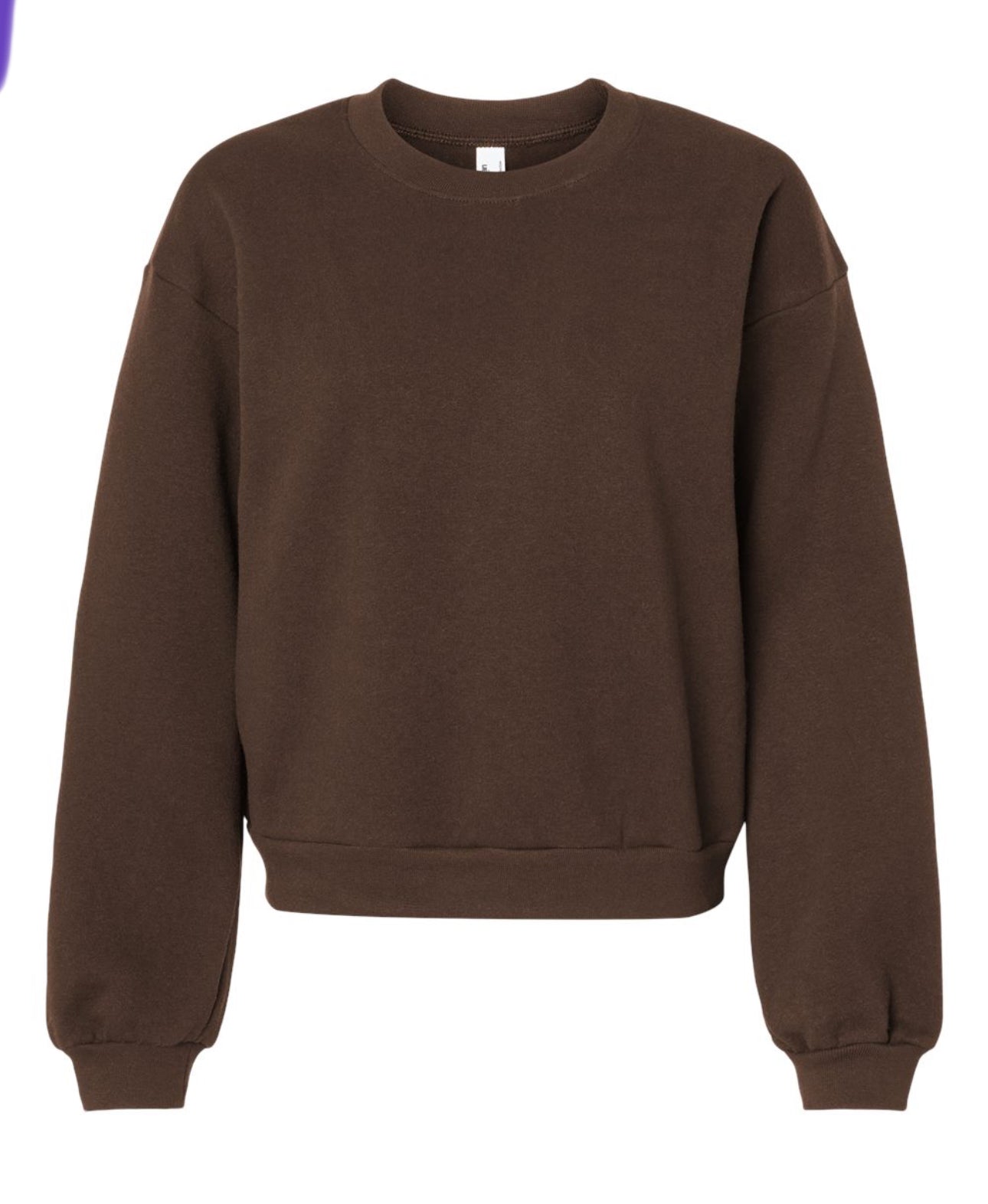 Girly Pop Browns crewneck