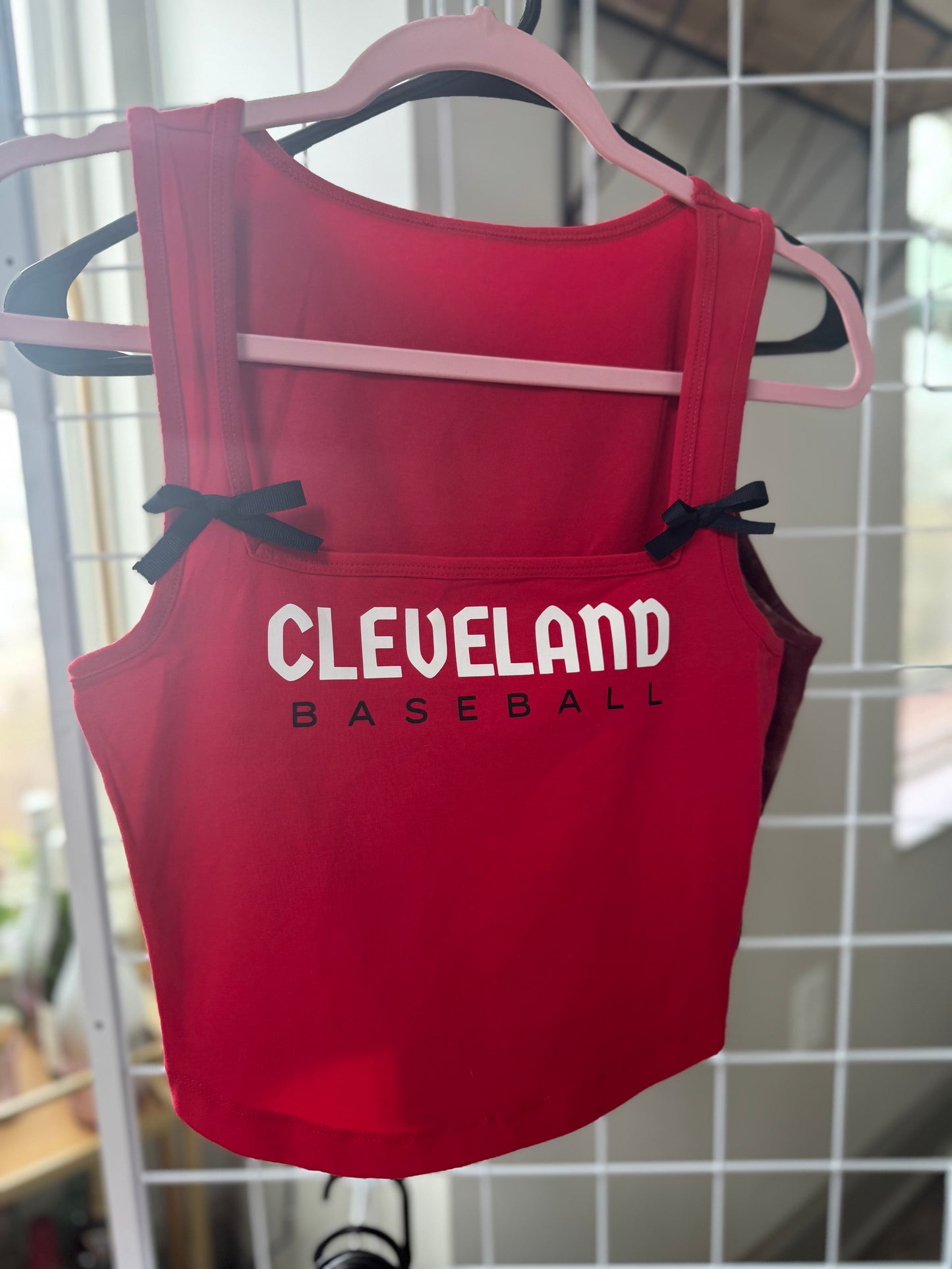 Baseball Bow Tank