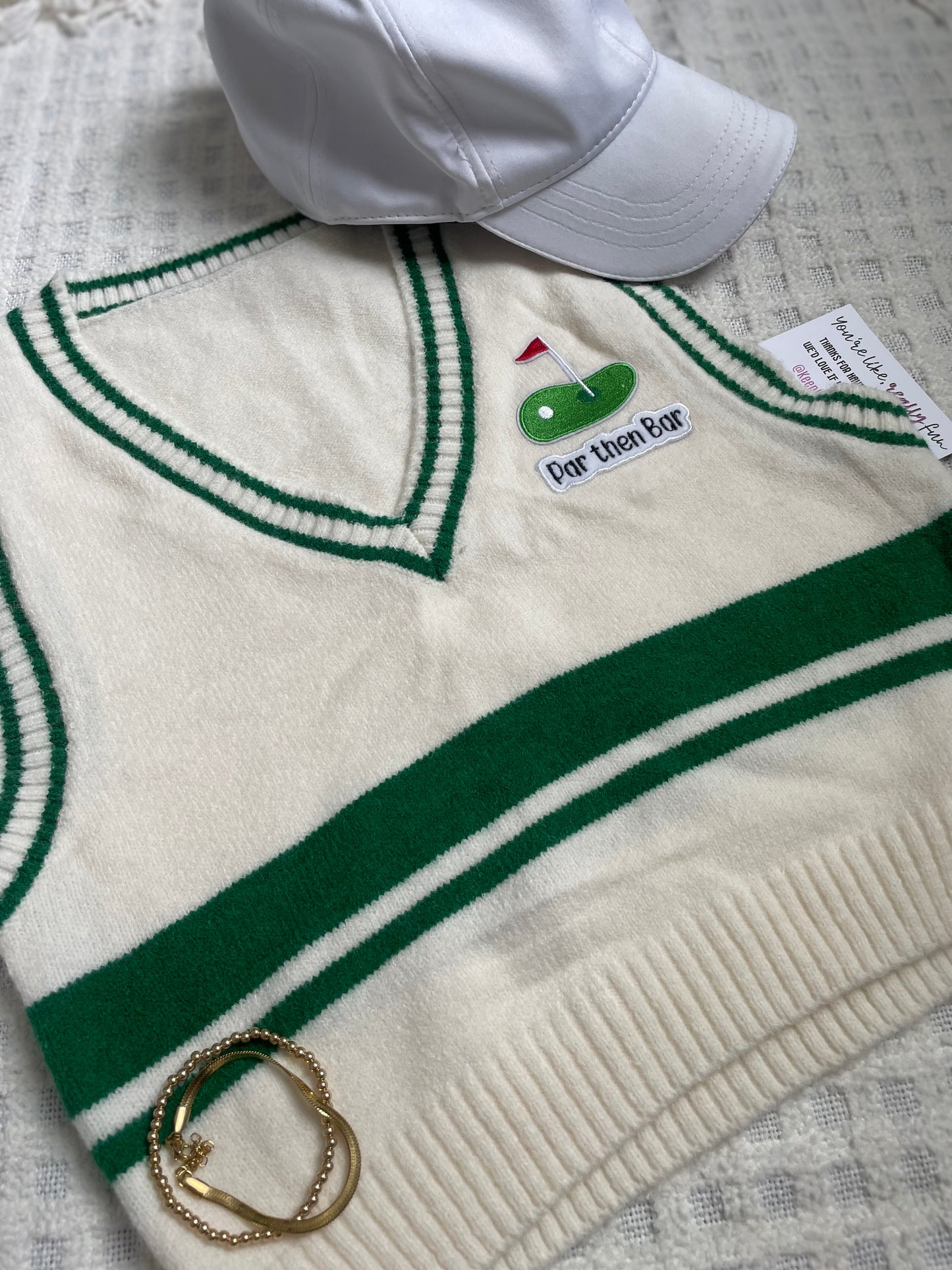 Golf knit tank