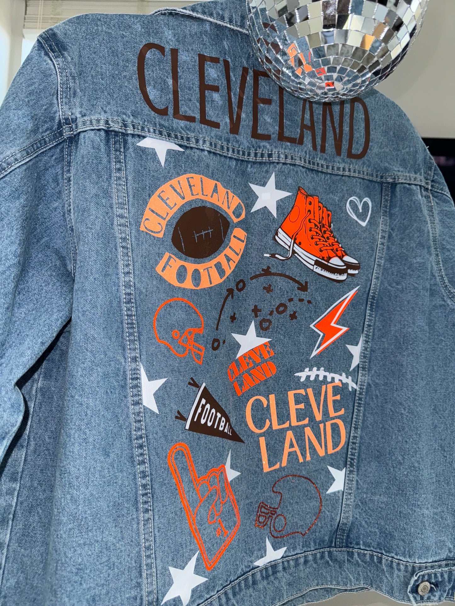 Graffiti Style Browns Jacket