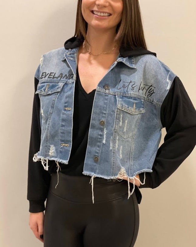 Cleveland Party Sweatshirt Jacket
