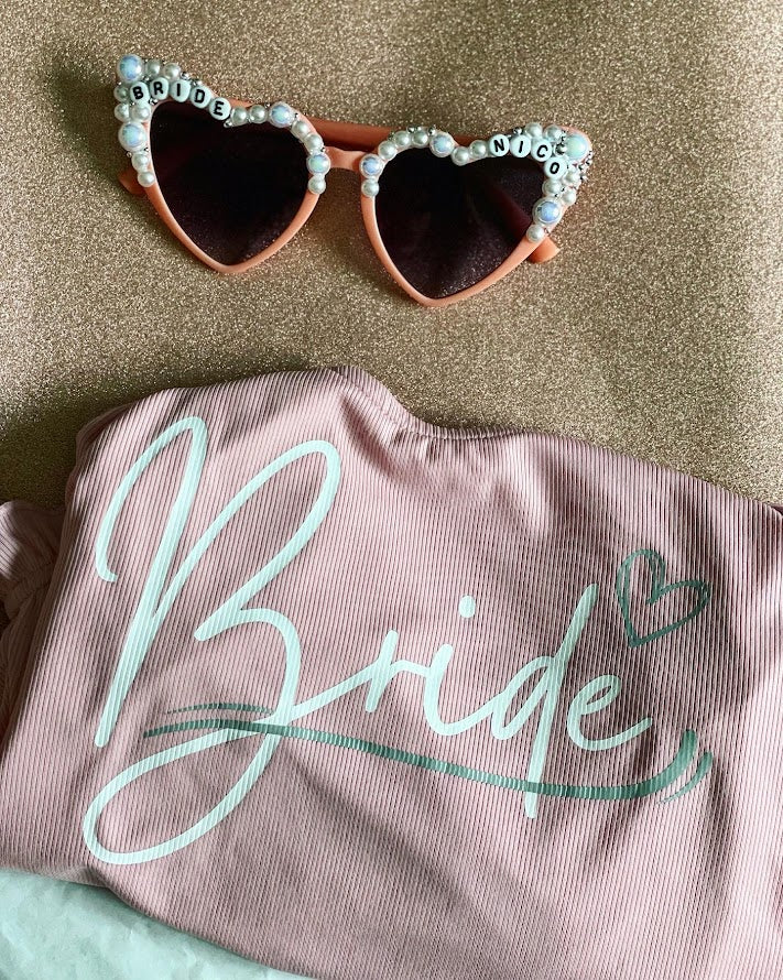 Custom Bridal Heart Shades