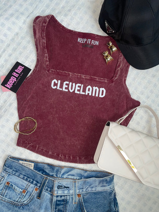 Cleveland Cropped Tank