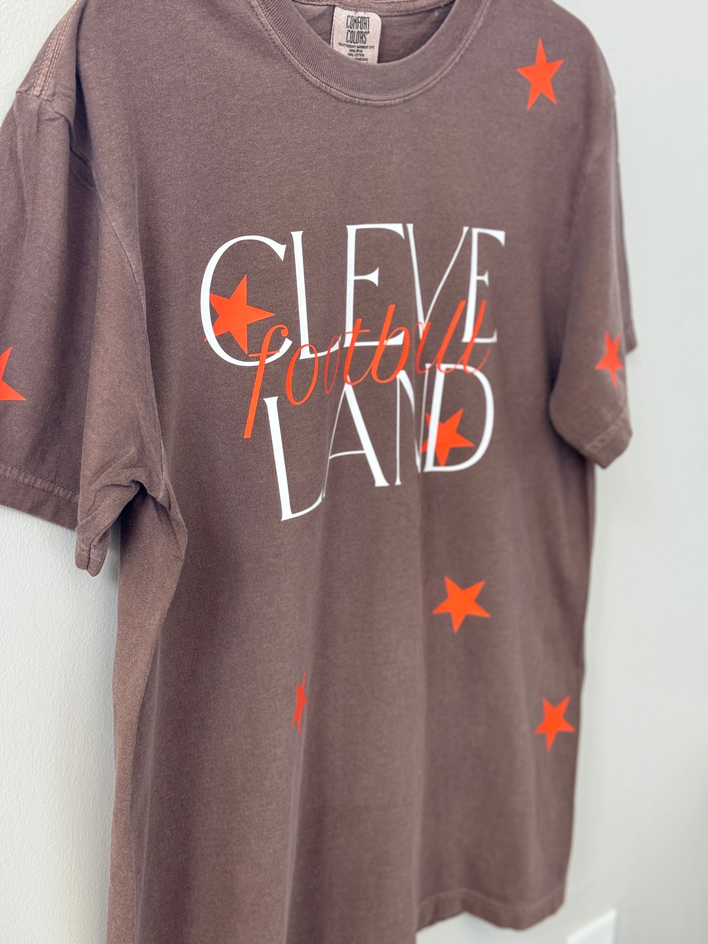 Cleveland Football Star Tee