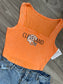 Cleveland football crop tank