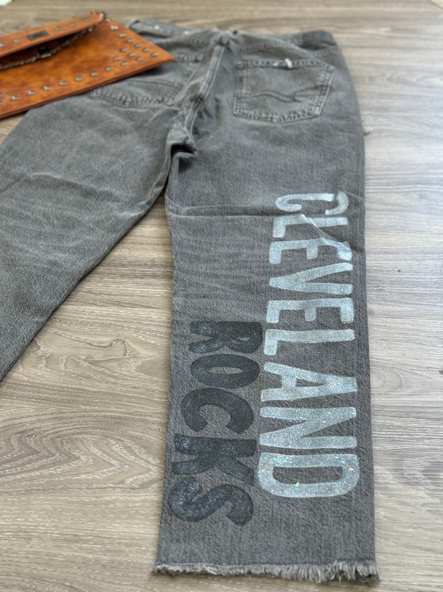 Cleveland Rocks Custom Denim Jeans