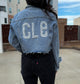 Pearly CLE denim jacket