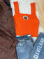 Gameday knit crop top