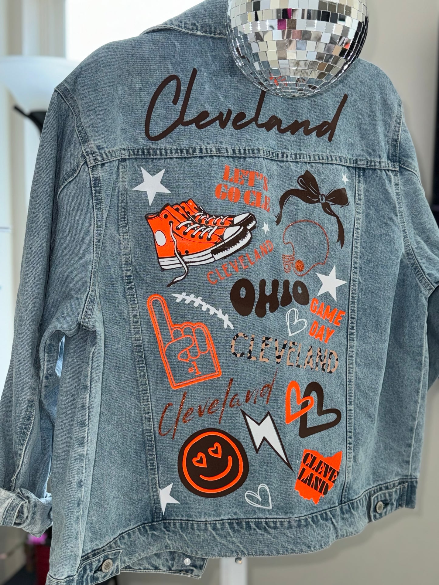 Graffiti-Style Browns Jacket