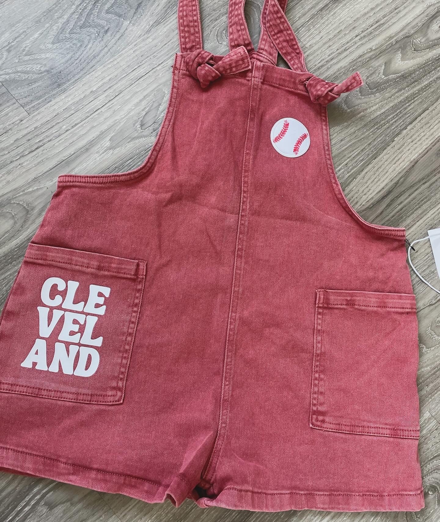 Cleveland Baseball Romper