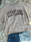 Vintage wash, Cropped Cleveland Tee