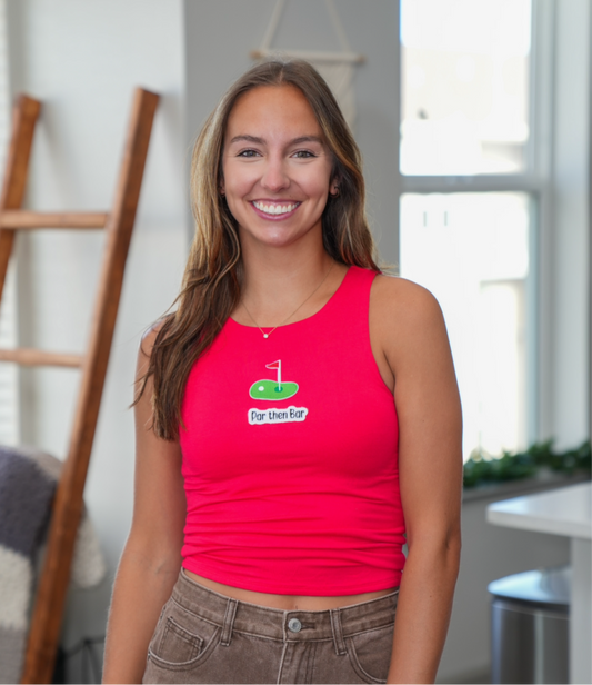 Par then Bar! Ladies golf tank