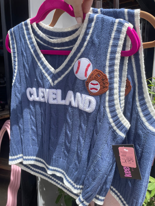 Cleveland Baseball knit tank