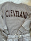 Vintage wash Cleveland Crewneck