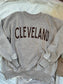 Vintage wash Cleveland Crewneck