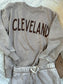 Vintage wash Cleveland Crewneck