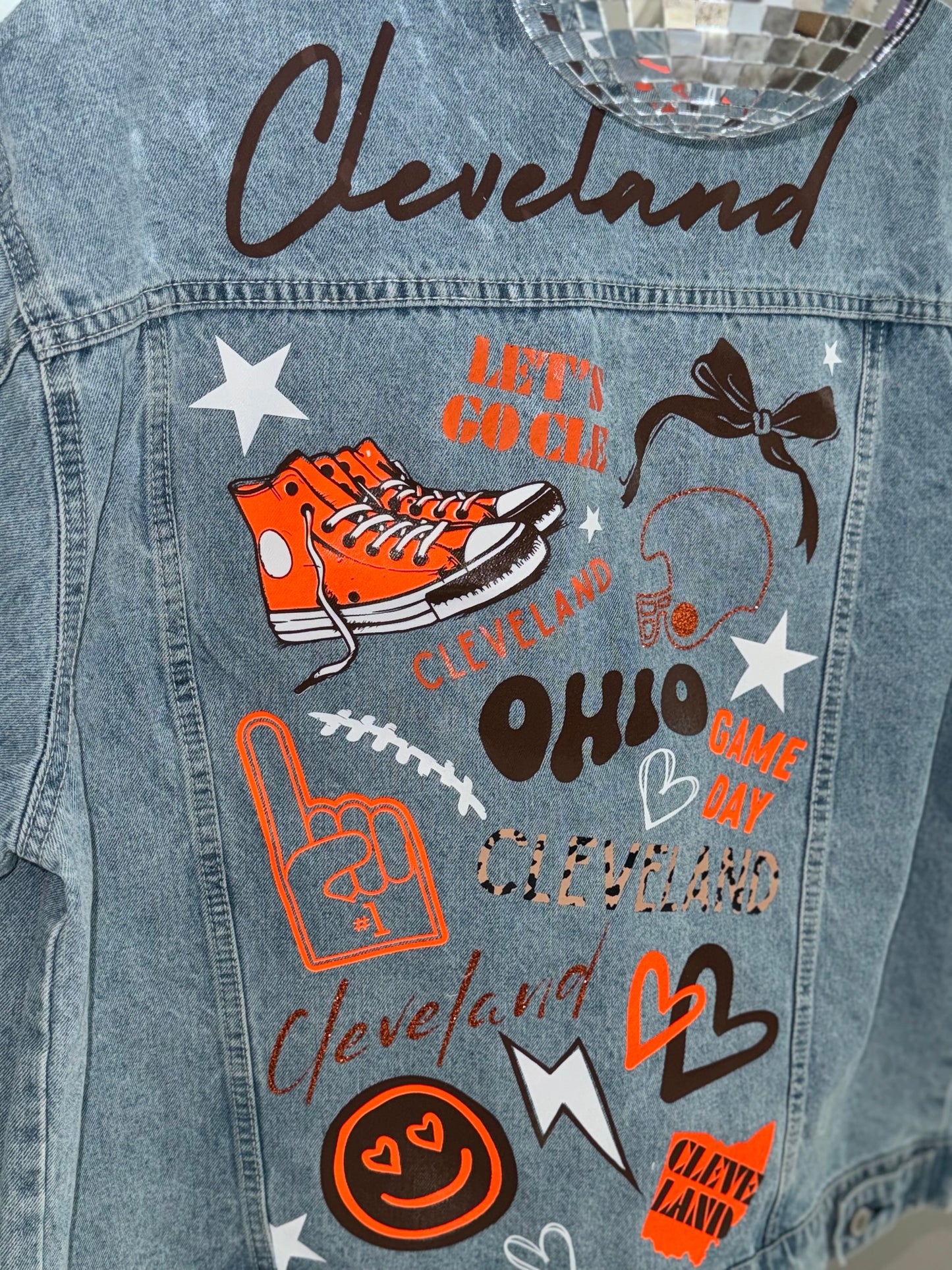 Graffiti-Style Browns Jacket