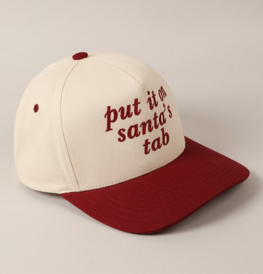 Put it on Santa’s Tab