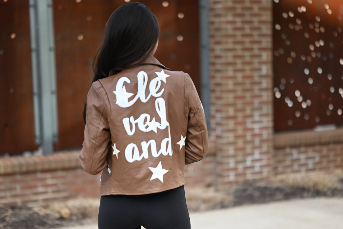 Cleveland Star Leather Jacket