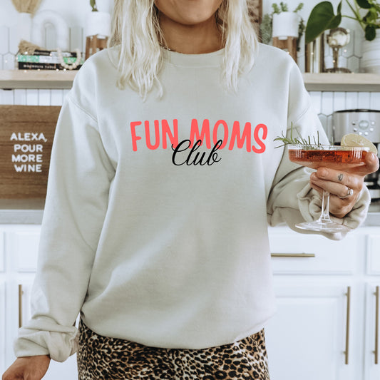 Fun Moms Club (Crewneck)