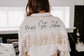 Custom Fringe Bride Jacket