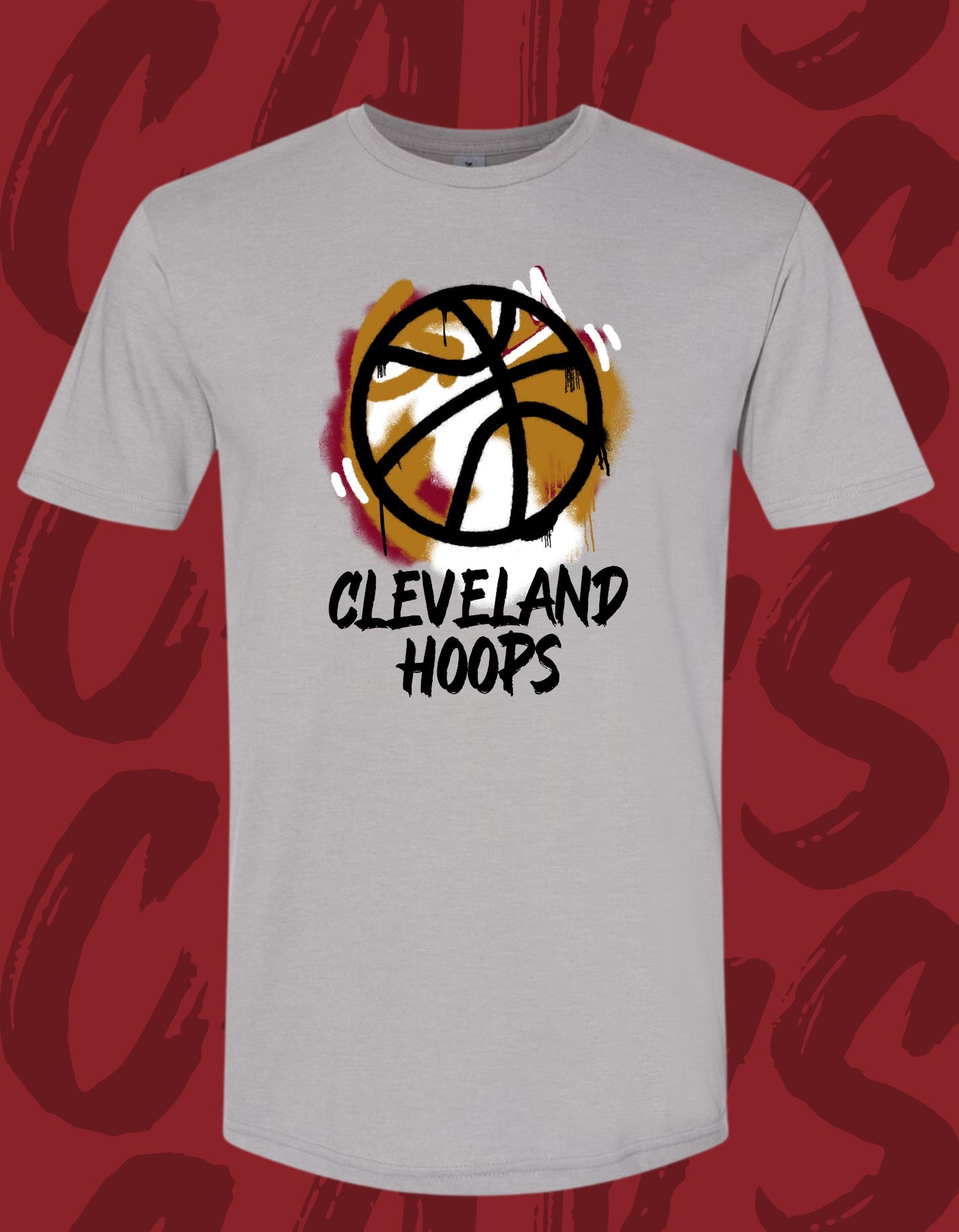 Graffiti Cleveland Hoops