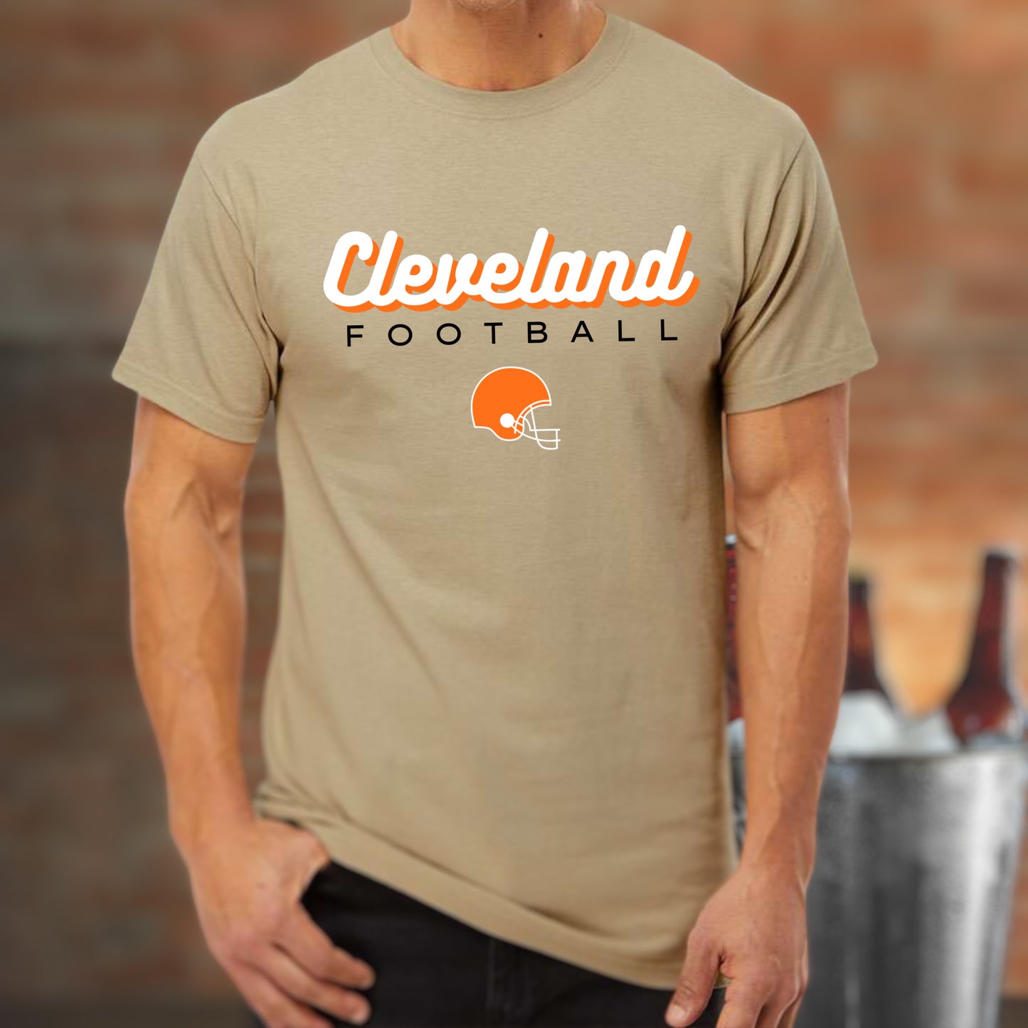 Browns Script Tee