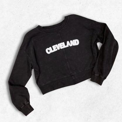 Cleveland patch pullover