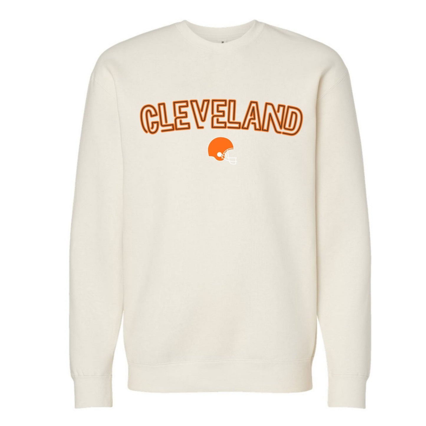 *Oversized, Cozy Cleveland Crewneck