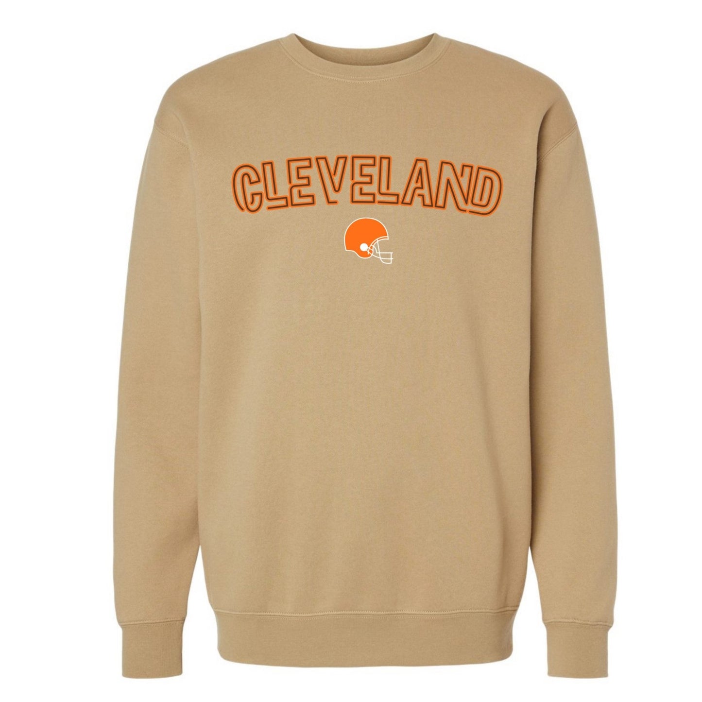 *Oversized, Cozy Cleveland Crewneck