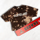 Mocha Tie-Dye Cleveland Tee