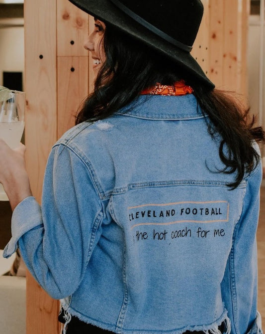 Hot Coach - Cropped Cleveland Denim Jacket