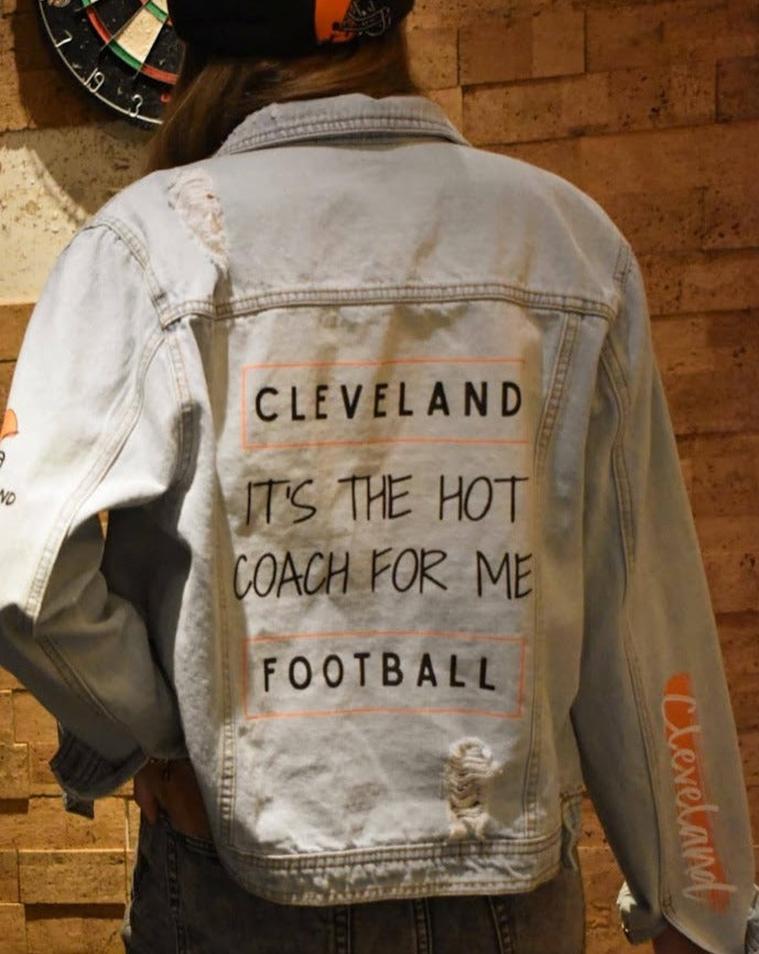 Browns Denim Jacket (Hot Coach)