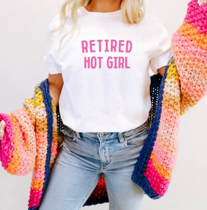 Retired Hot Girl (tee)